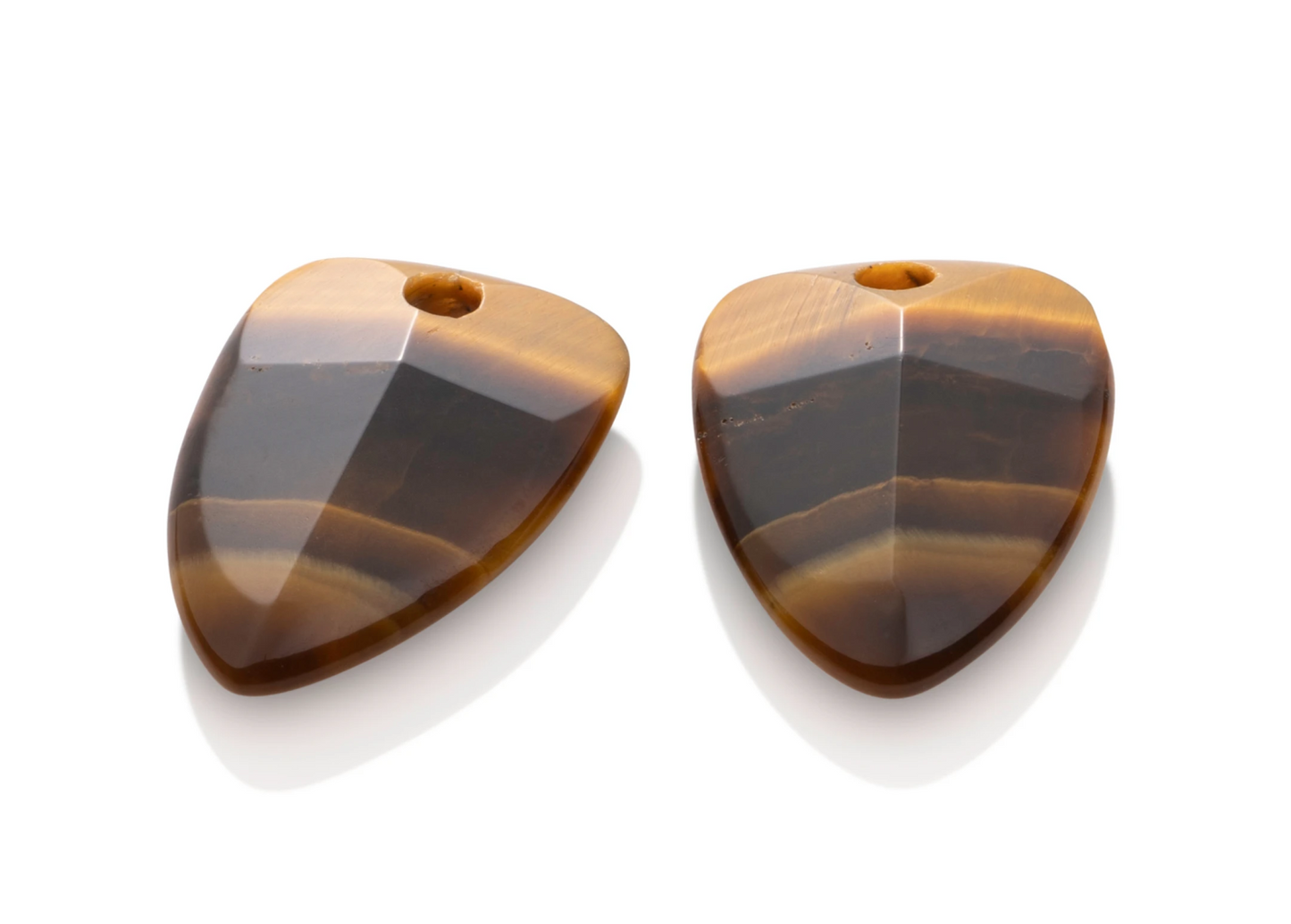 Earstones | Edge - Tiger Eye