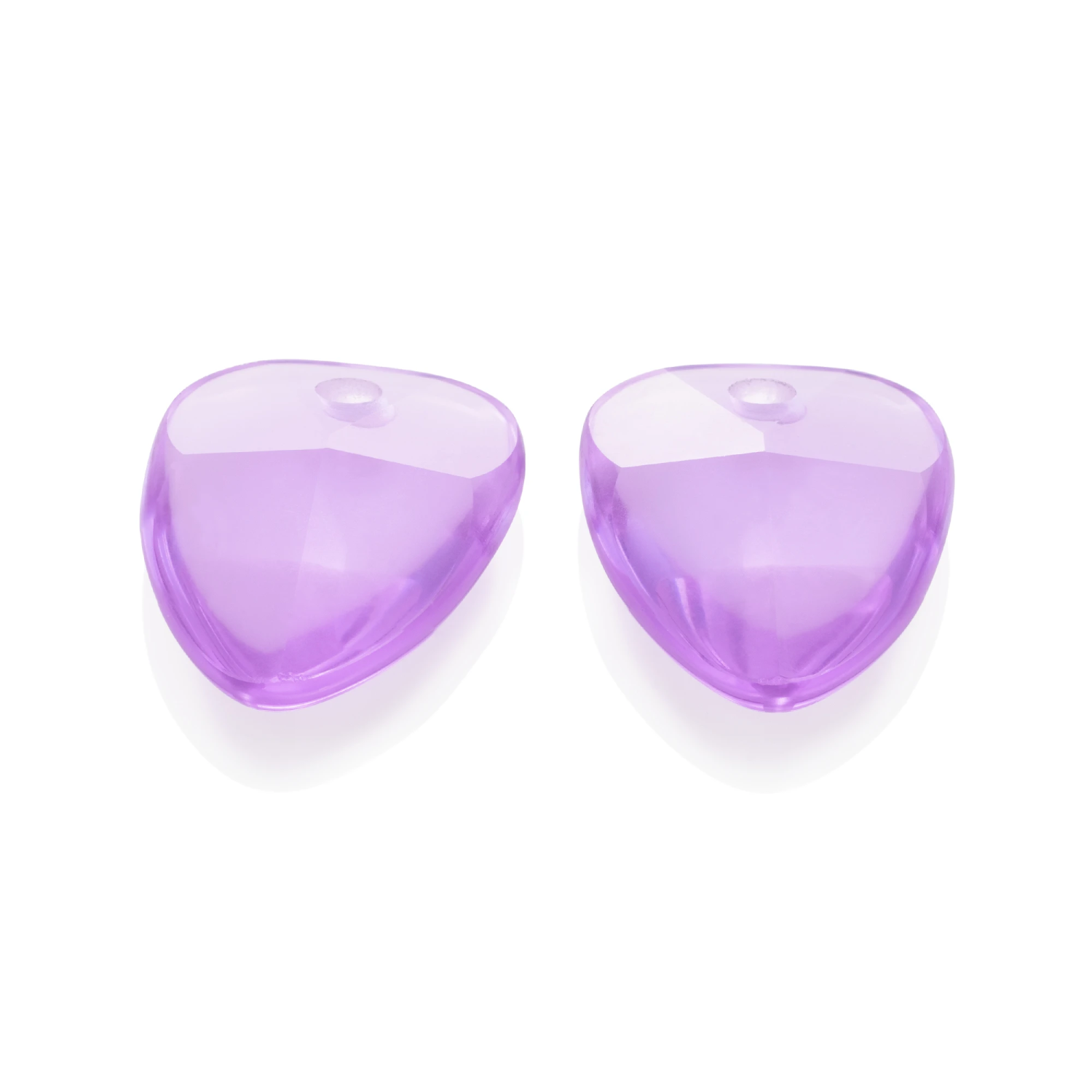 Earstones | Edge - Violet Quartz