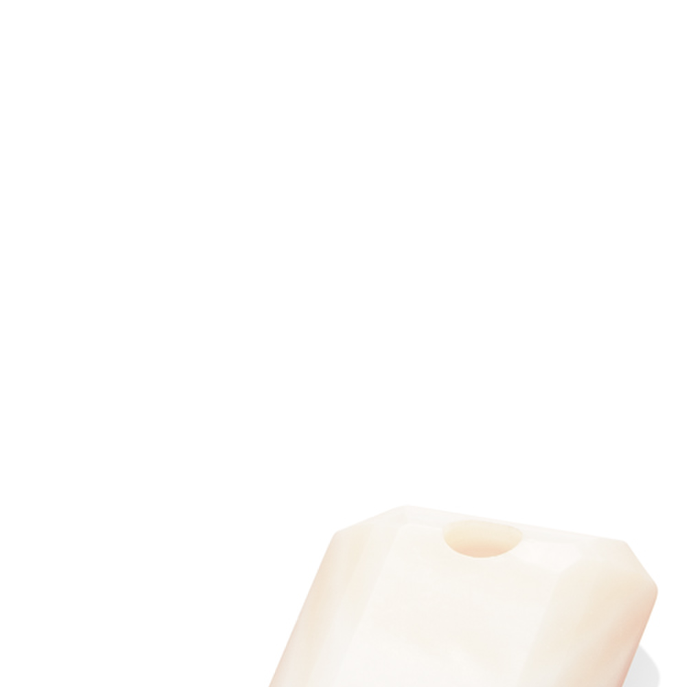 Earstones | Emerald Cut - Mother of Pearl