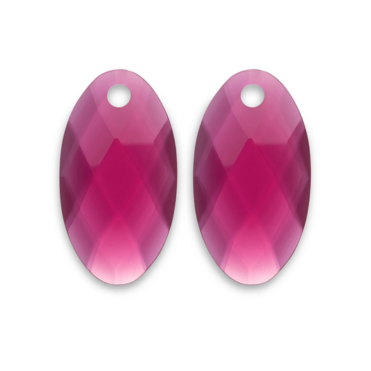 Earstones | Large Leaf - Candy Jade