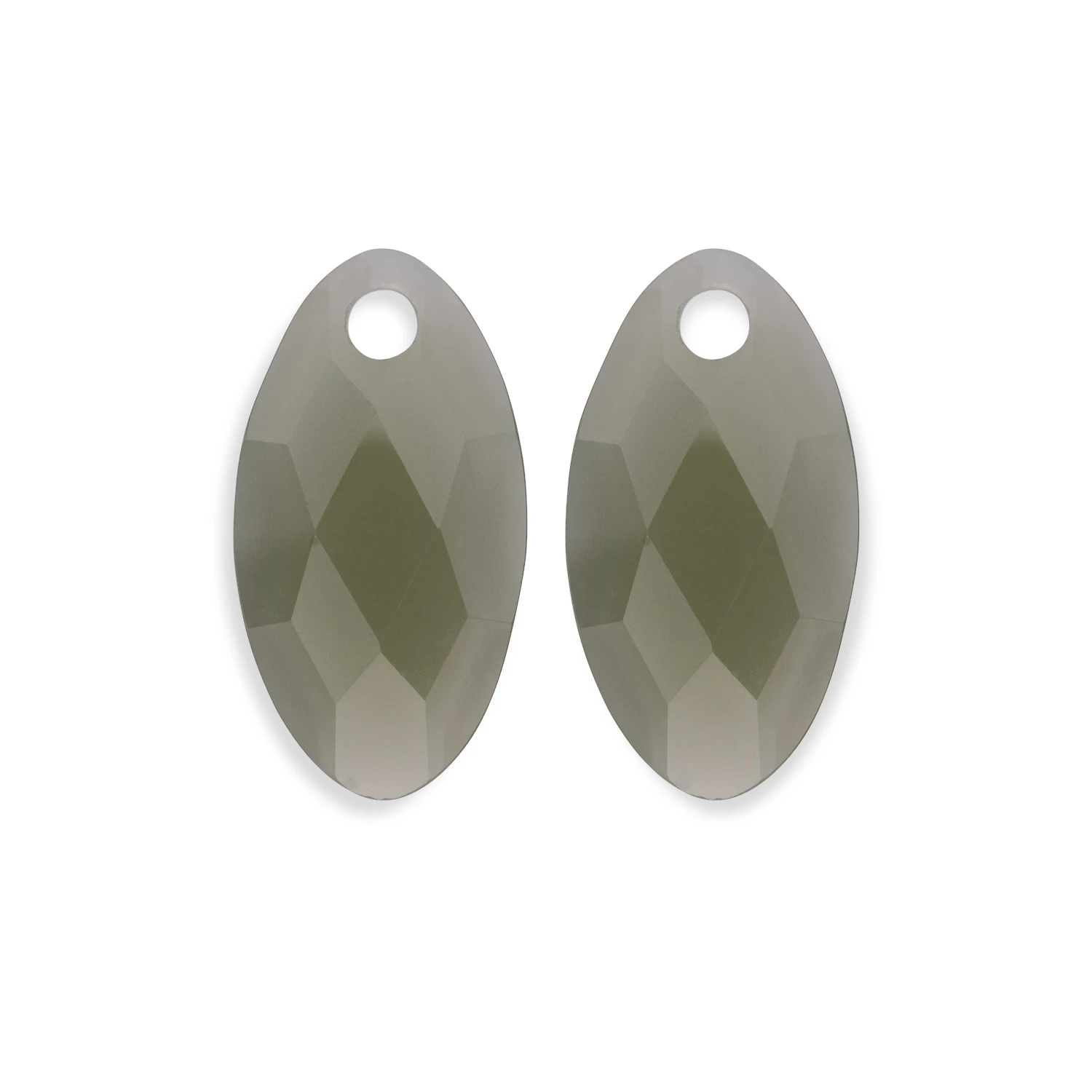 Earstones | Leaf - Lime Jade