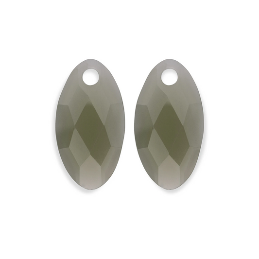 Earstones | Leaf - Lime Jade