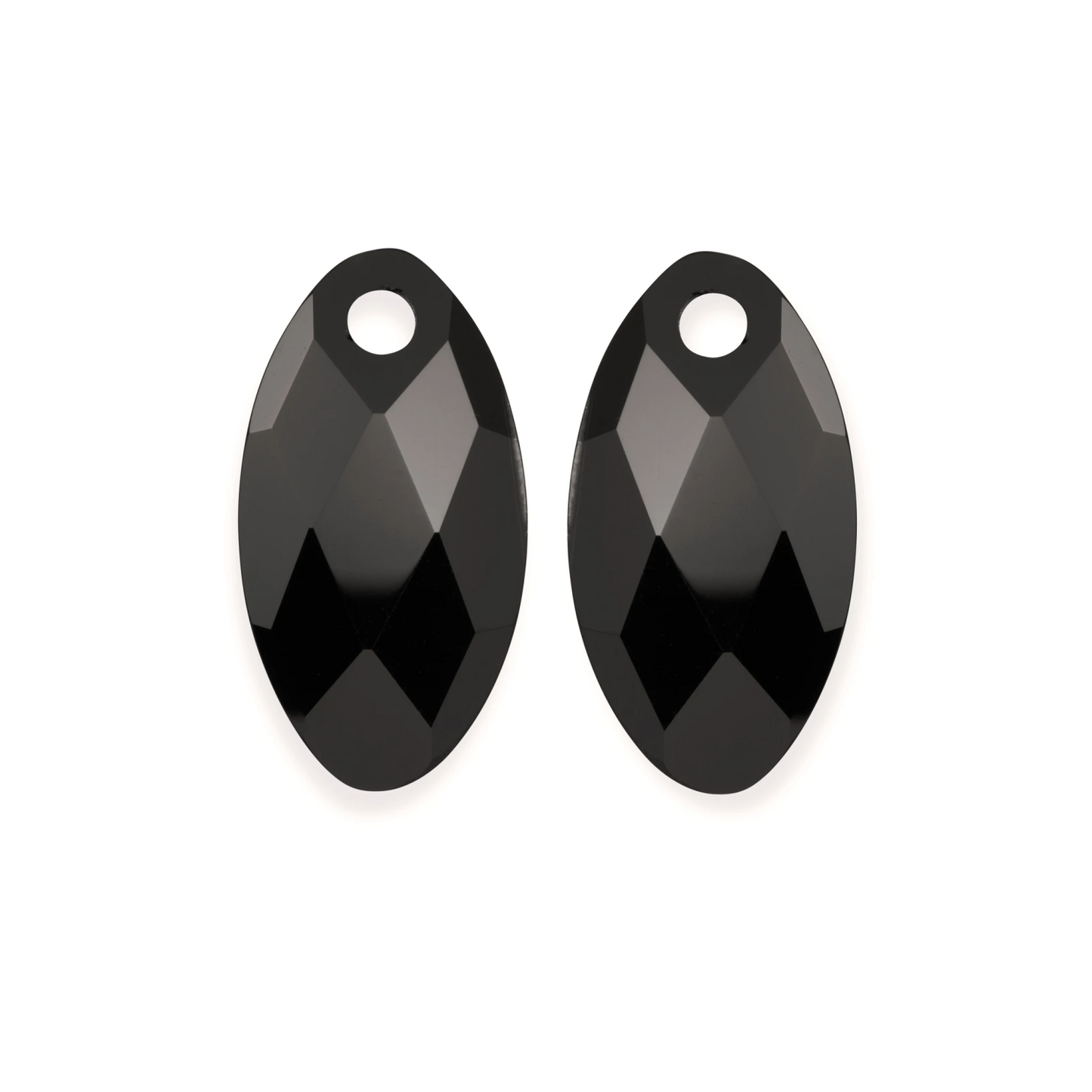Earstones | Leaf Onyx