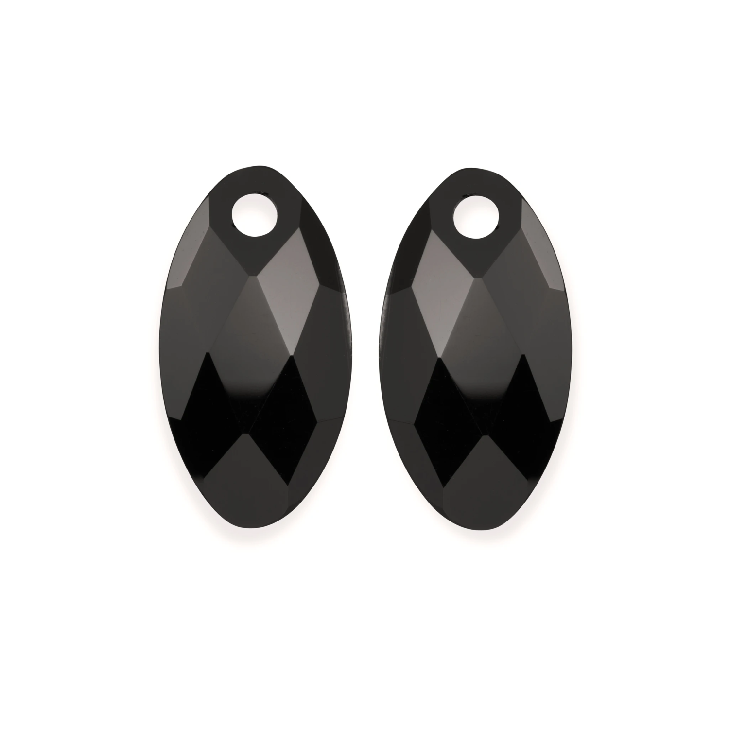 Earstones | Leaf Onyx