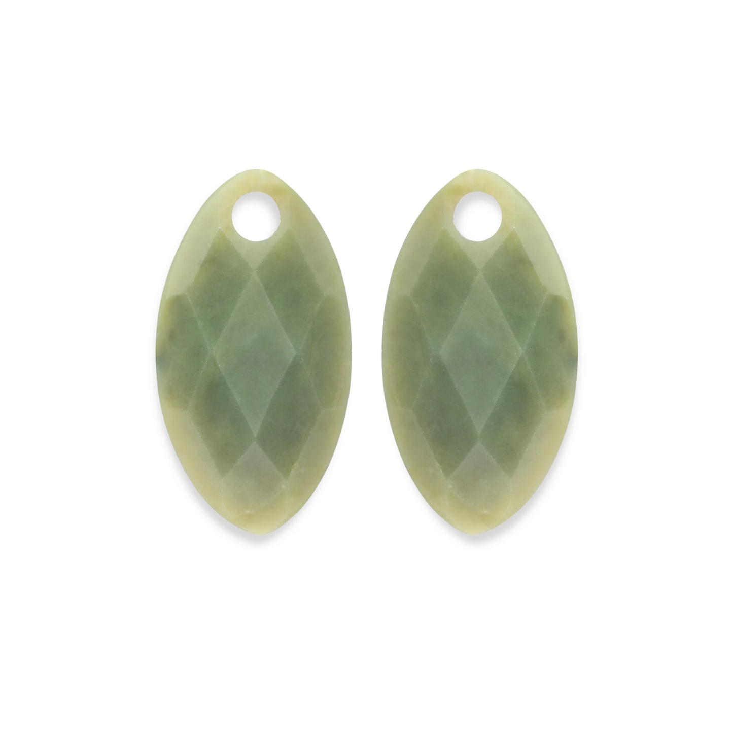 Earstones | Leaf Southern Jade