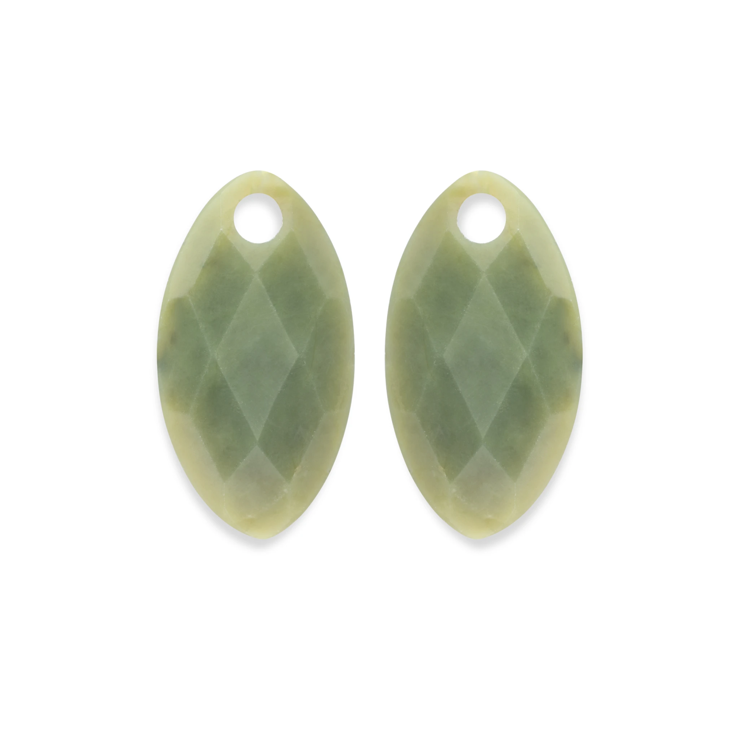 Earstones | Leaf Southern Jade