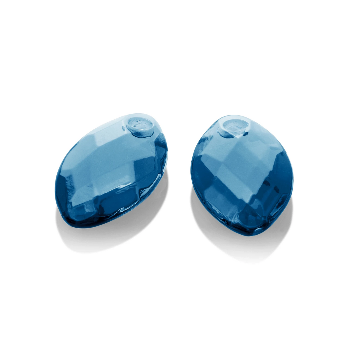 Earstones | Leaf - Topaz Quartz