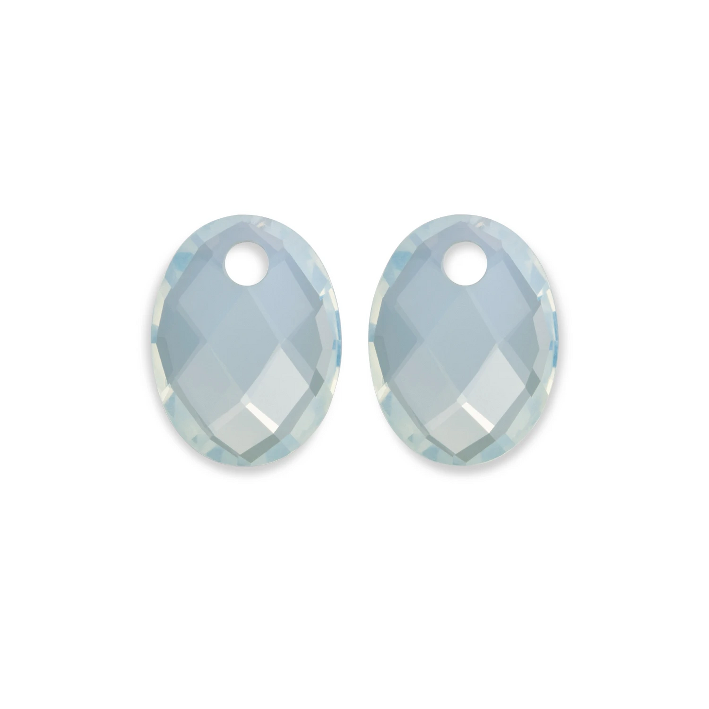 Earstones | Medium Oval - Opalite