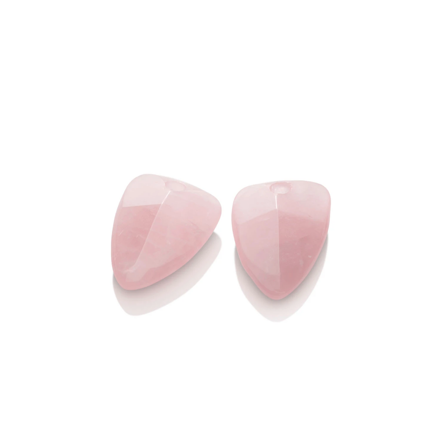 Earstones | Rose Quartz Edge Minimals