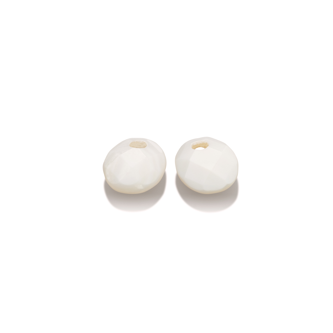 Earstones | Small Oval - Mother of Pearl