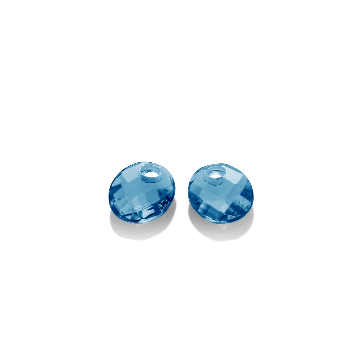 Earstones | Small Oval - Topaz Quartz