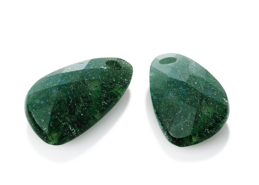 Earstones - Supernova - Moss Agate