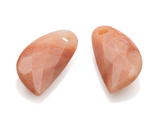 Earstones - Supernova - Peach Rhodonite