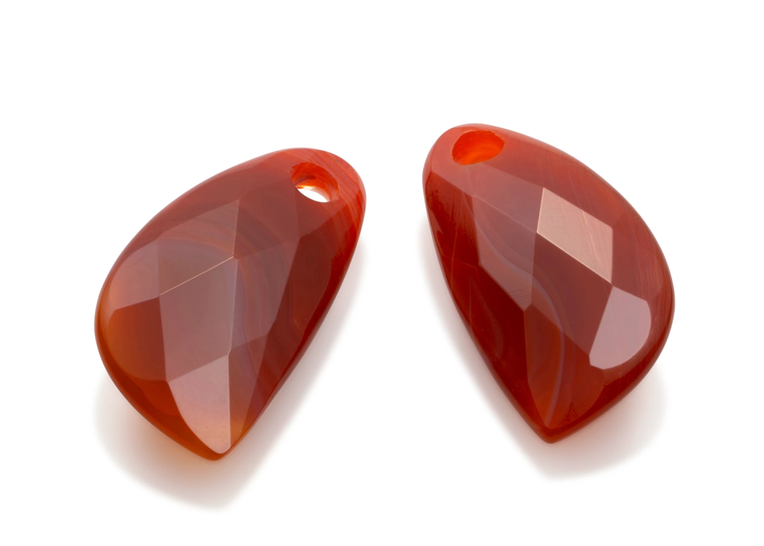 Earstones - Supernova - Red Agate