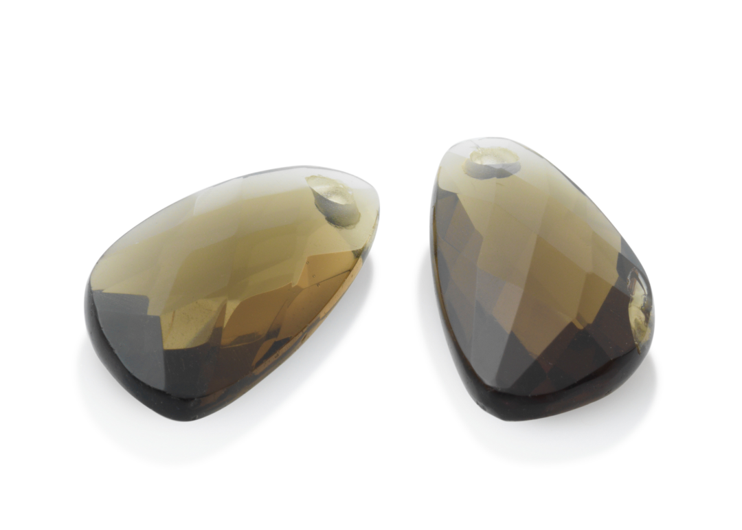 Earstones - Supernova - Smoky Quartz