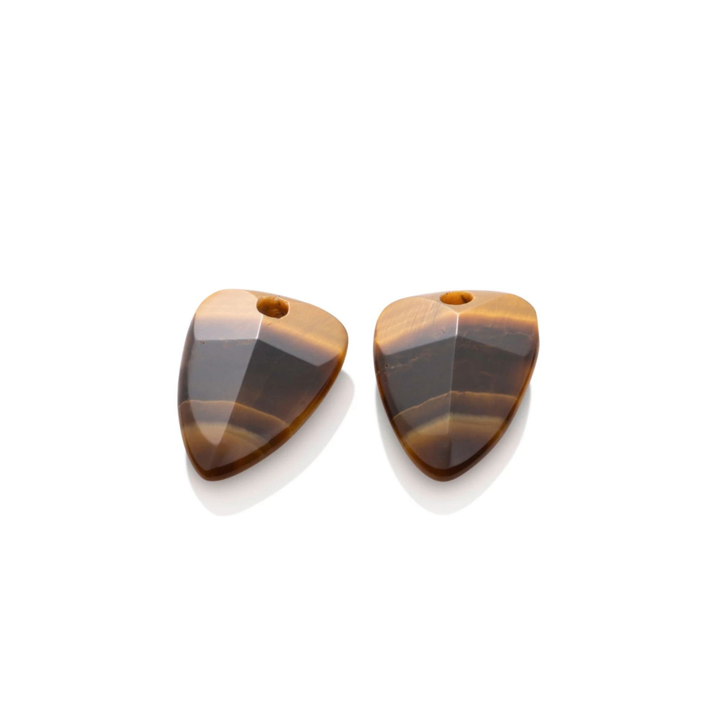 Earstones | Tiger Eye Edge Minimals