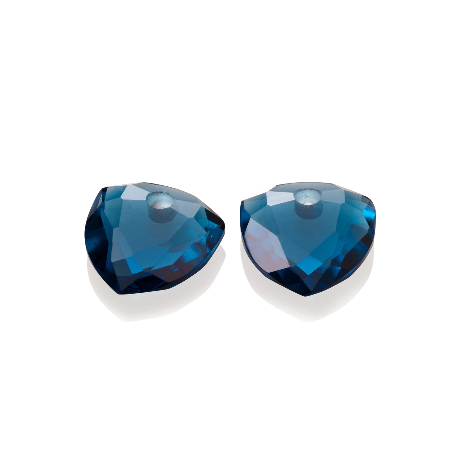 Earstones | Trillion Cut - Topaz Quartz
