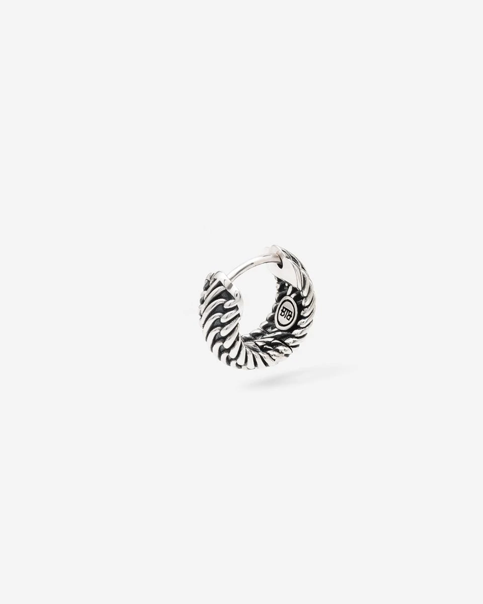 089 one - Hoop Edwin Silver Single Piece