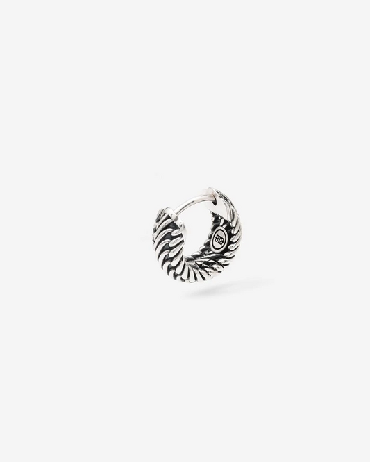 089 one - Hoop Edwin Silver Single Piece
