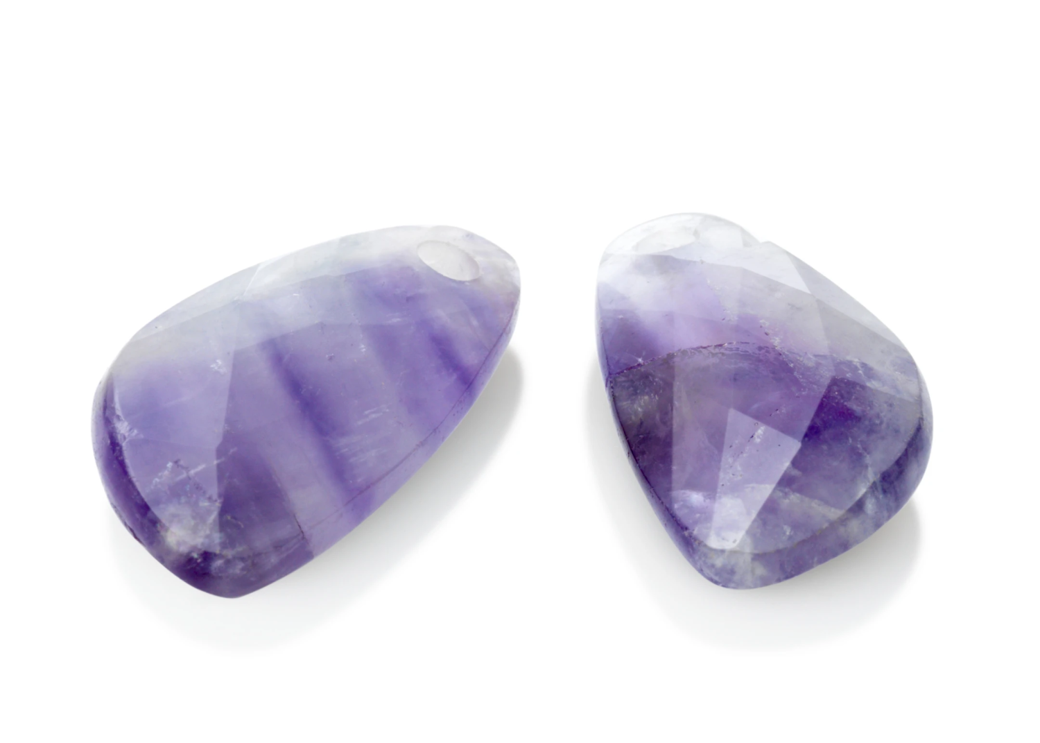 Facet Asymmetric Drop - Amethyst