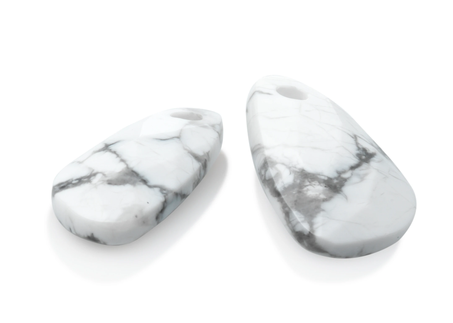 Facet Asymmetric Drop - Howlite