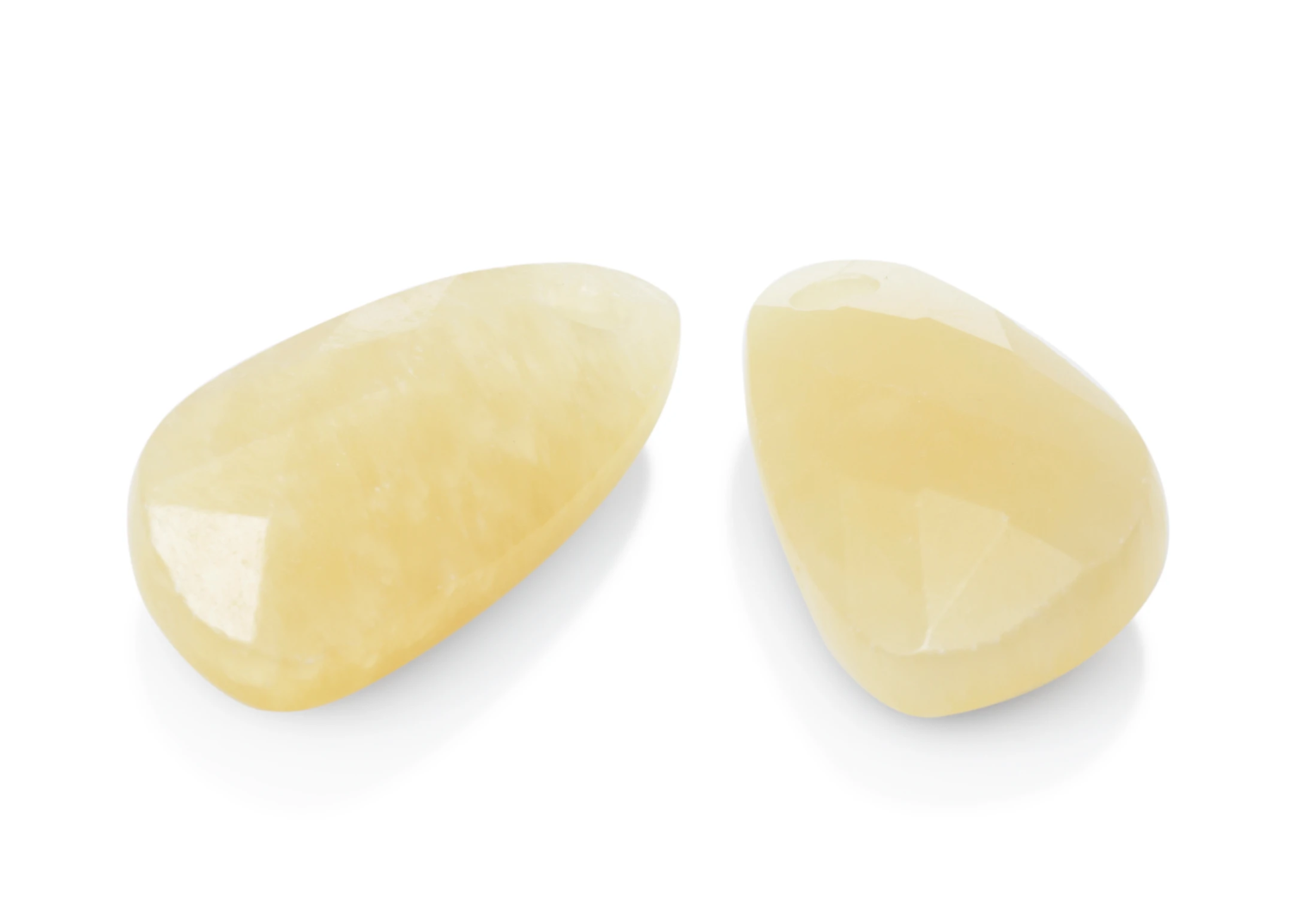 Facet Asymmetric Drop - Yellow Jaspis