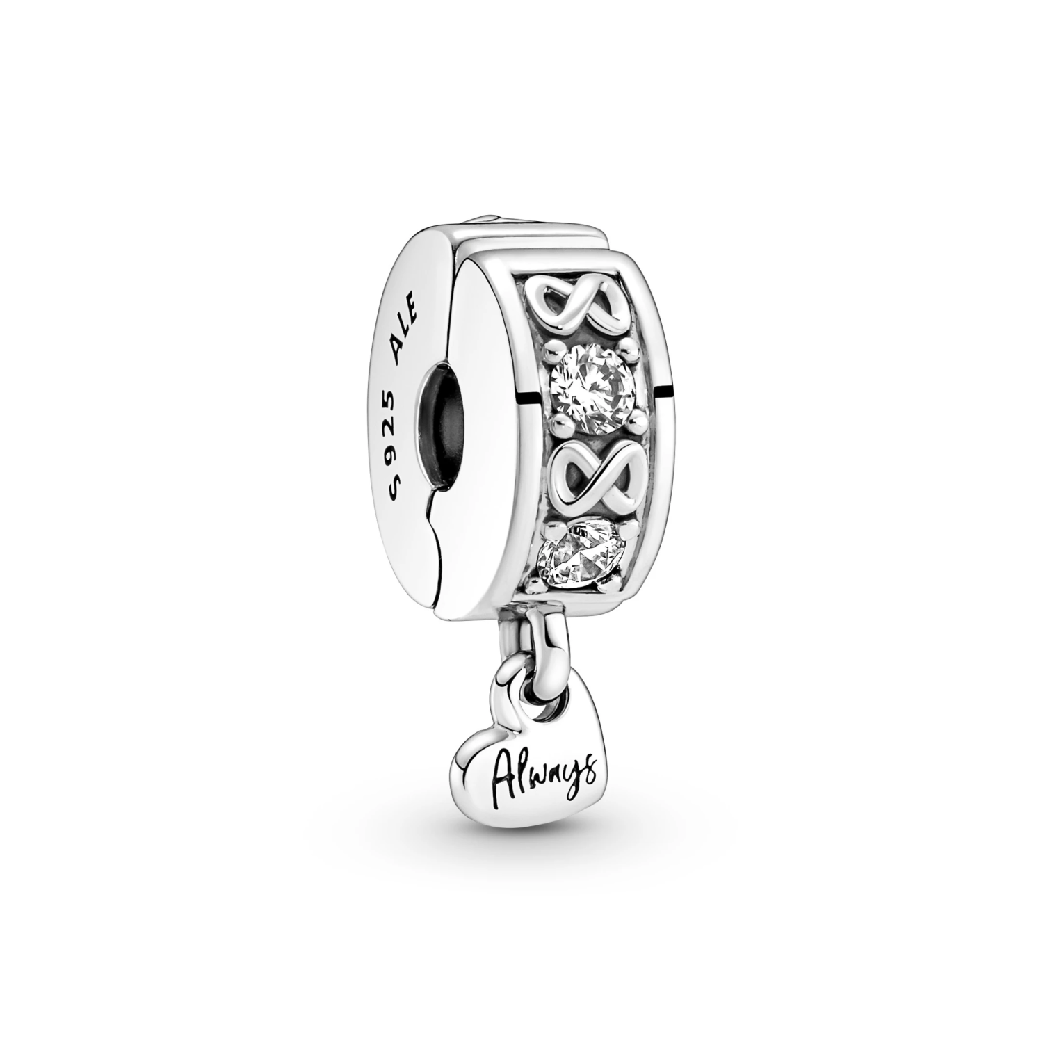 Family Always Pavé Clip Charm
