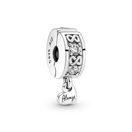 Family Always Pavé Clip Charm