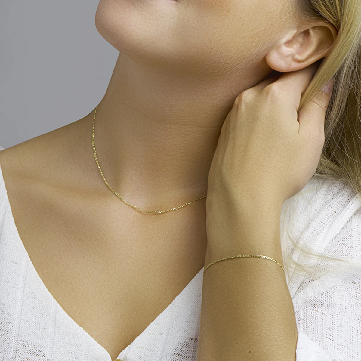 figaro 1,5 mm 14K geelgoud