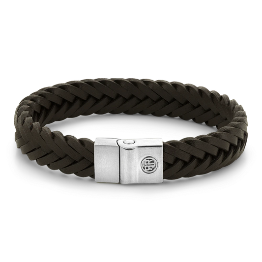 Full Metal Premium Braided 12mm Brown M