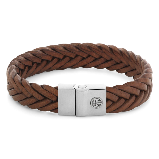 Full Metal Premium Braided 12mm Cognac M