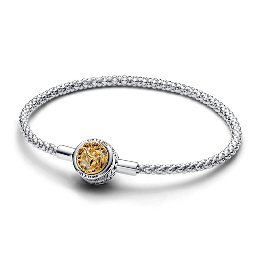 Game of Thrones House wapensluiting Pandora Moments schakelarmband met studs