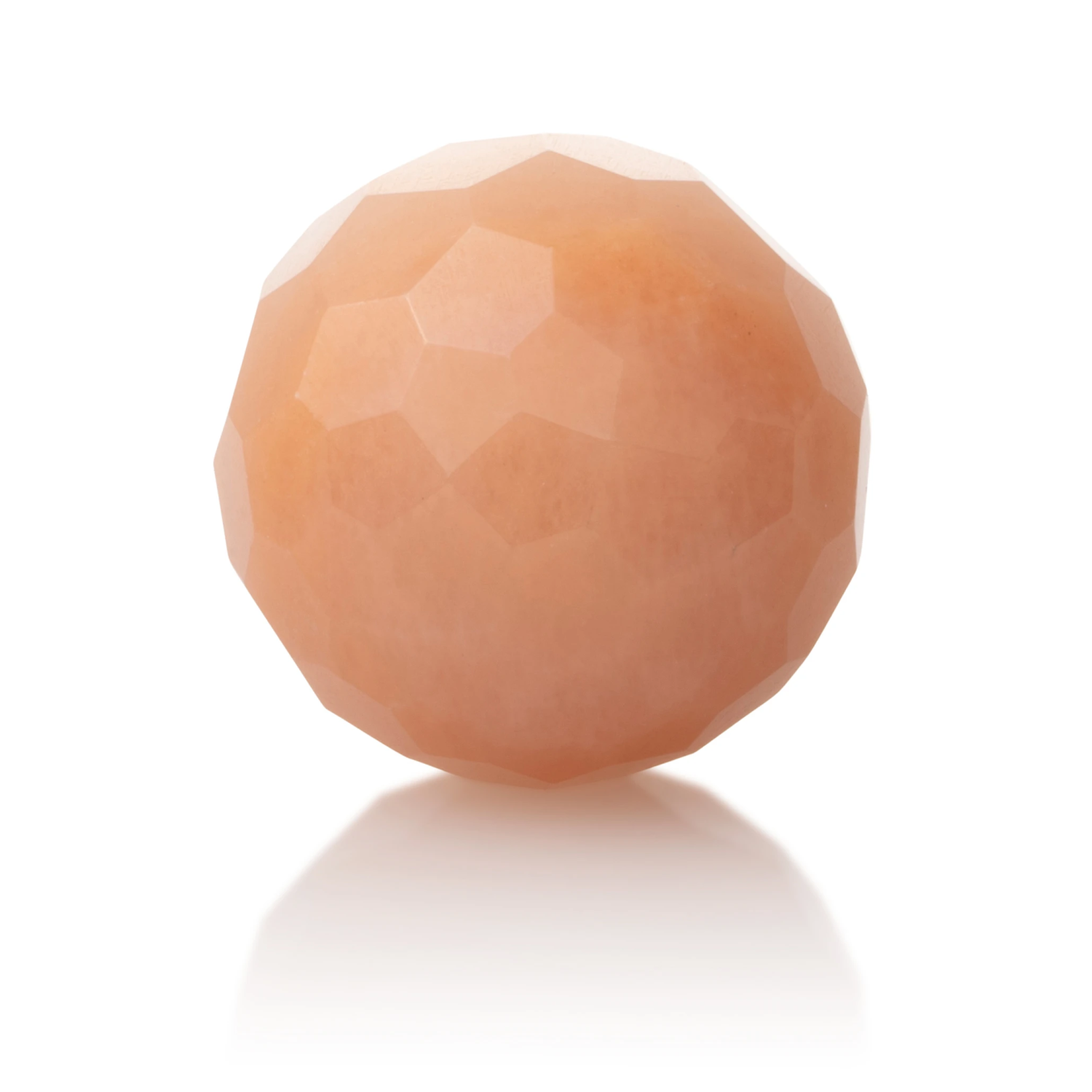 Gemstone - Peach Rhodonite - Facet 20mm