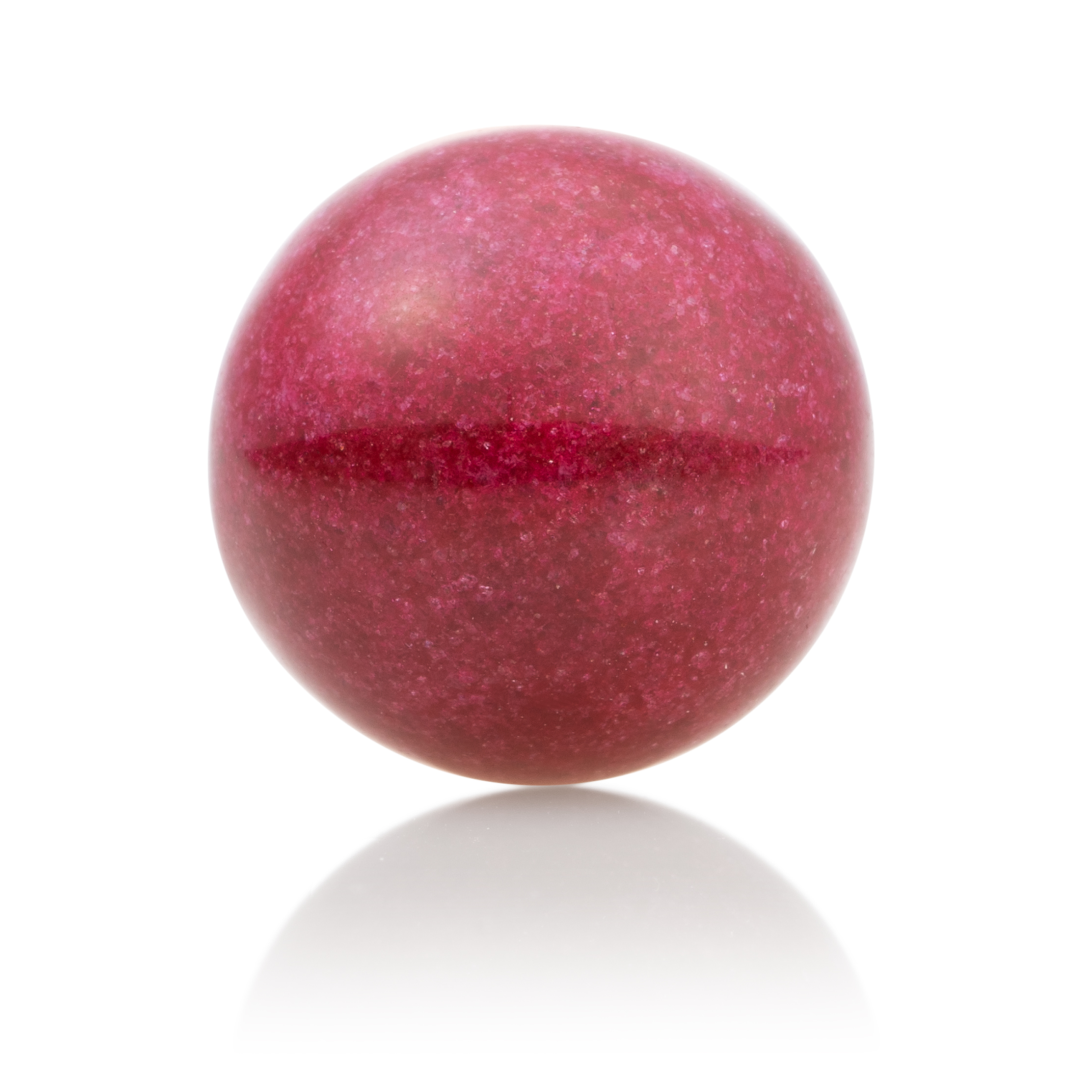 Gemstone - Red Jade - Polished 20mm