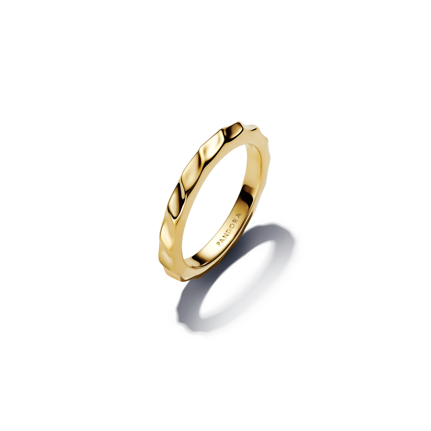 Geribbelde Band Ring