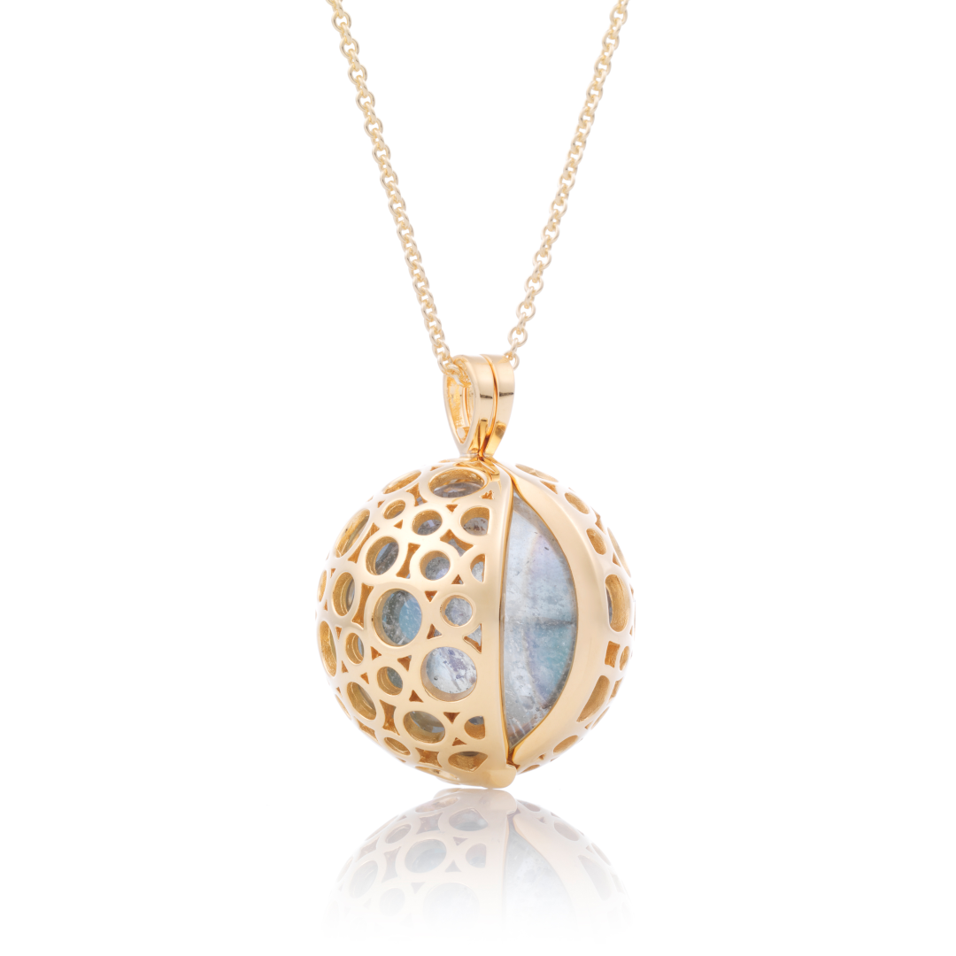 Gold plated pendant