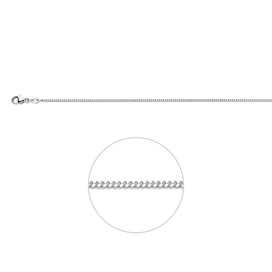 gourmette 1,4 mm 14K witgoud
