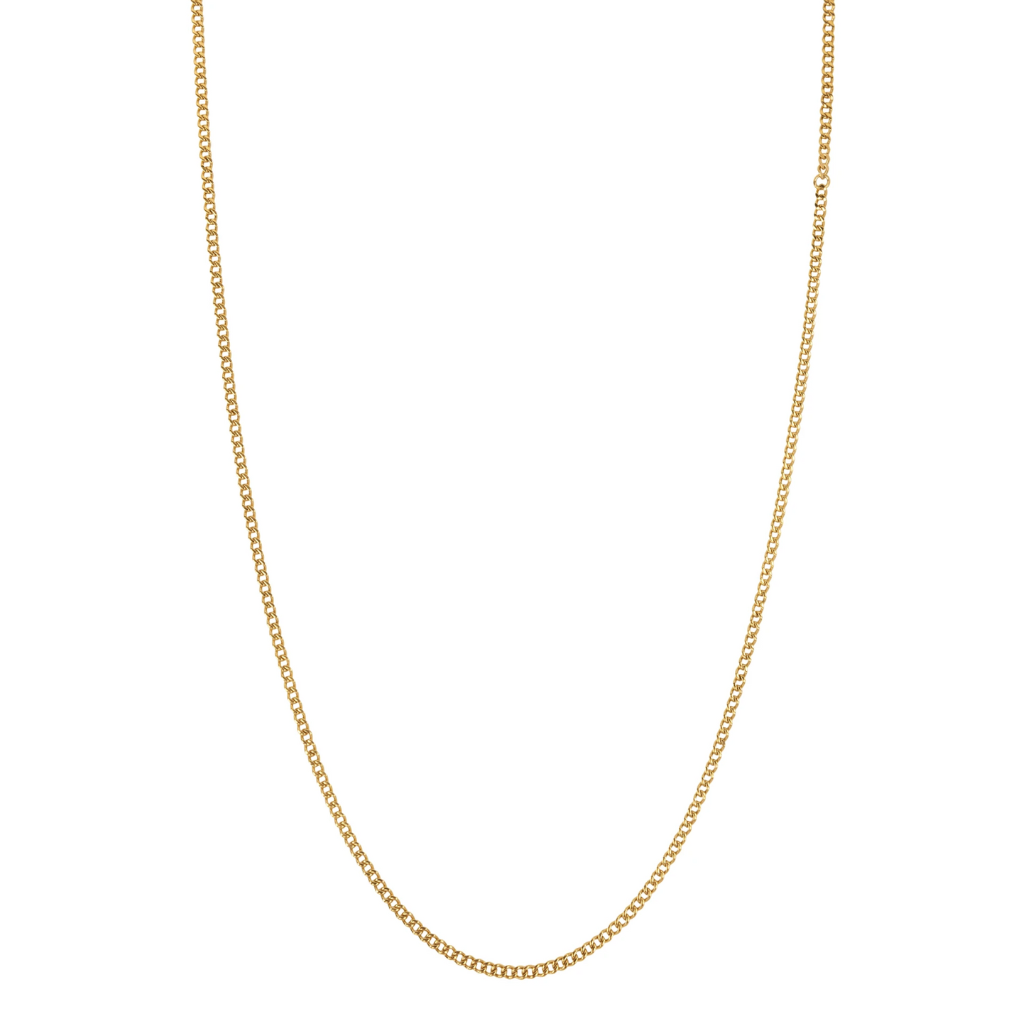 Gourmette Three - Dore  (22,5cm)