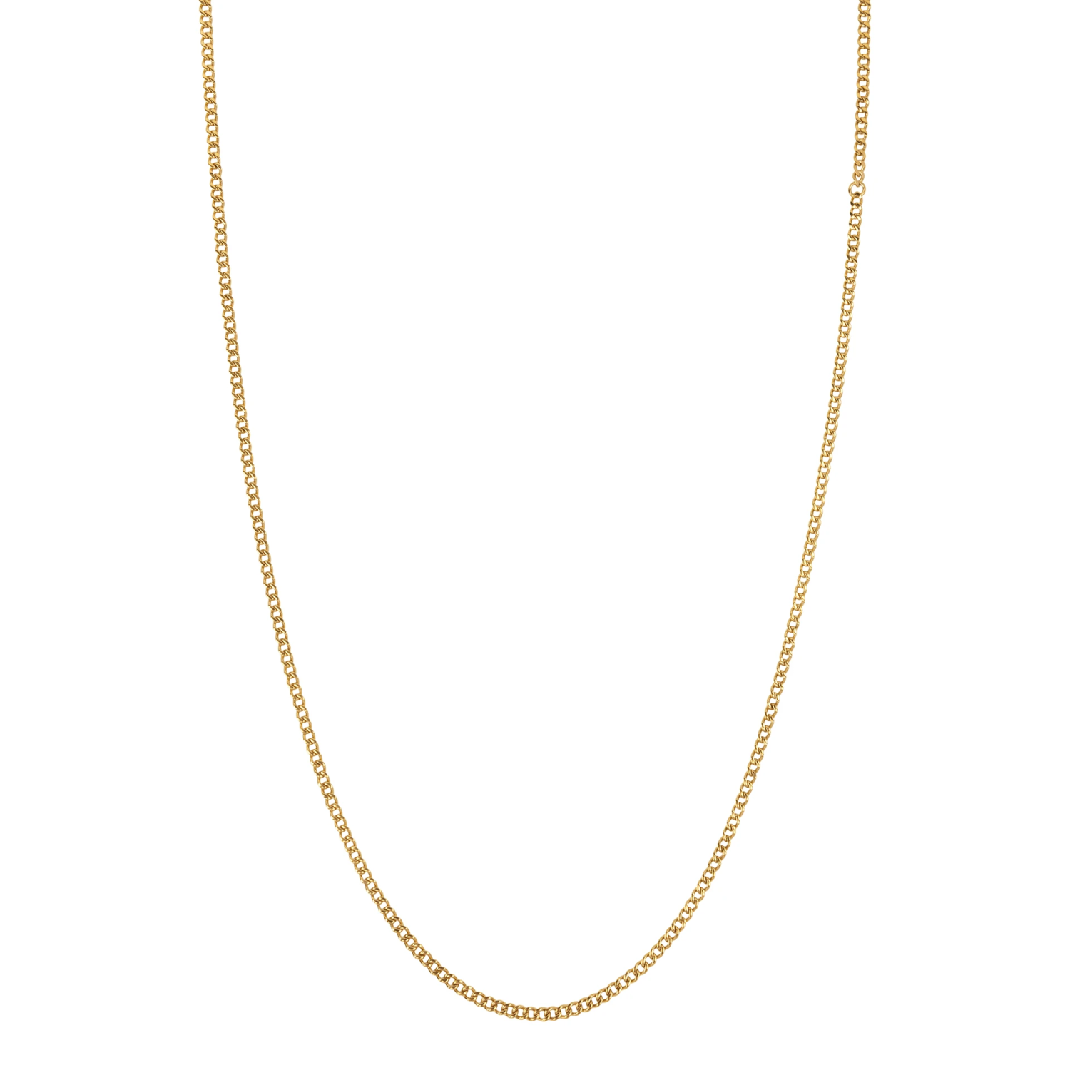 Gourmette Three - Dore  (22,5cm)