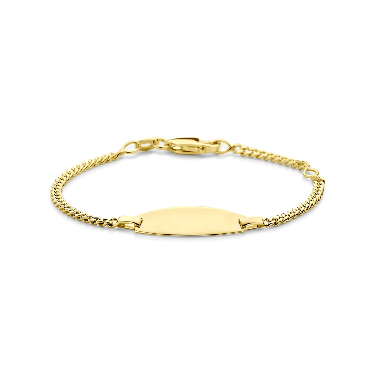 graveerarmband 11 - 13 cm 14K geelgoud