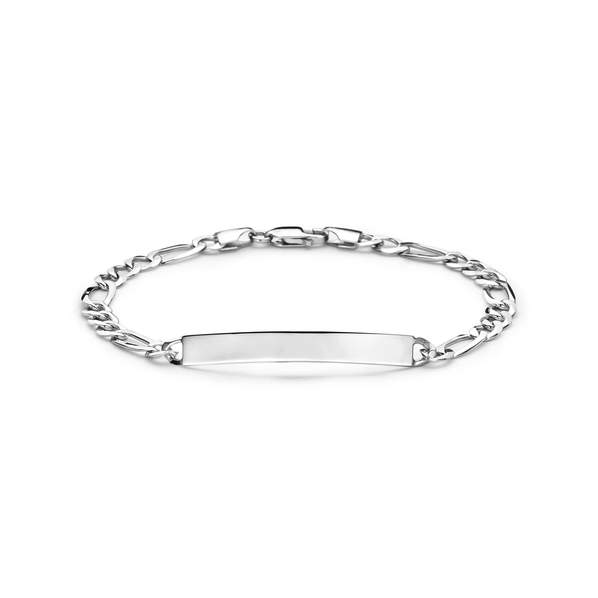 graveerarmband zilver gerhodineerd