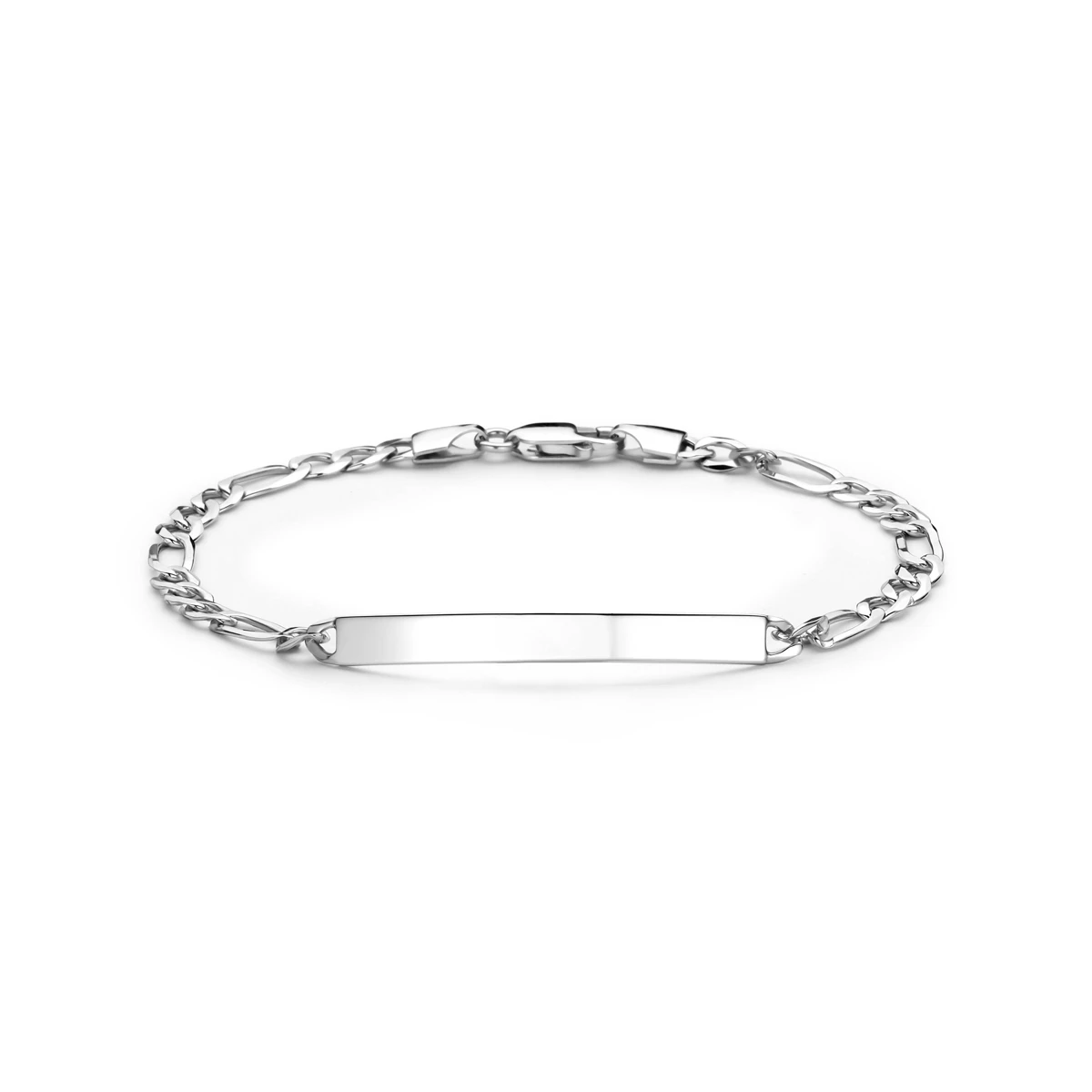 graveerarmband zilver gerhodineerd