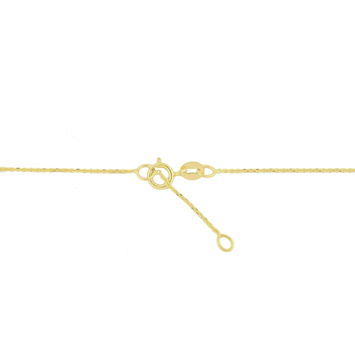 graveercollier rondje 40 - 42 cm 14K geelgoud
