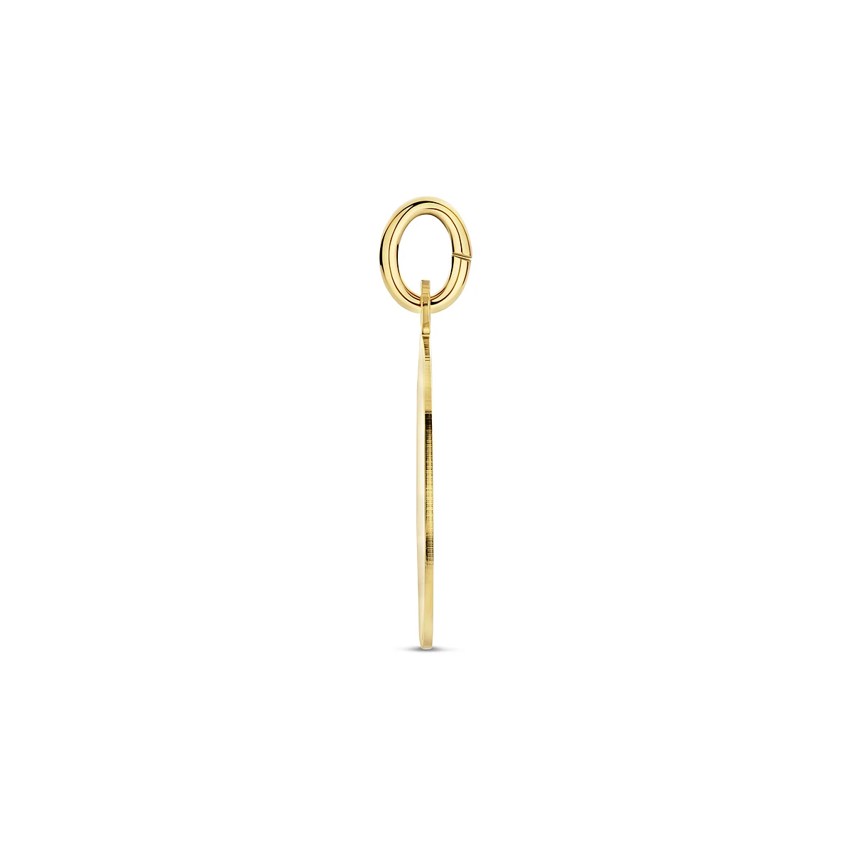 graveerhanger 14K geelgoud