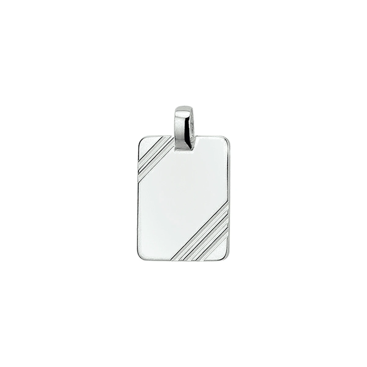 graveerhanger gediamanteerd zilver gerhodineerd