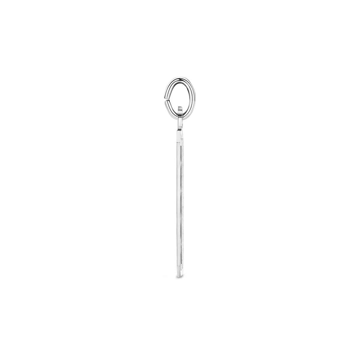 graveerhanger gediamanteerd zilver wit