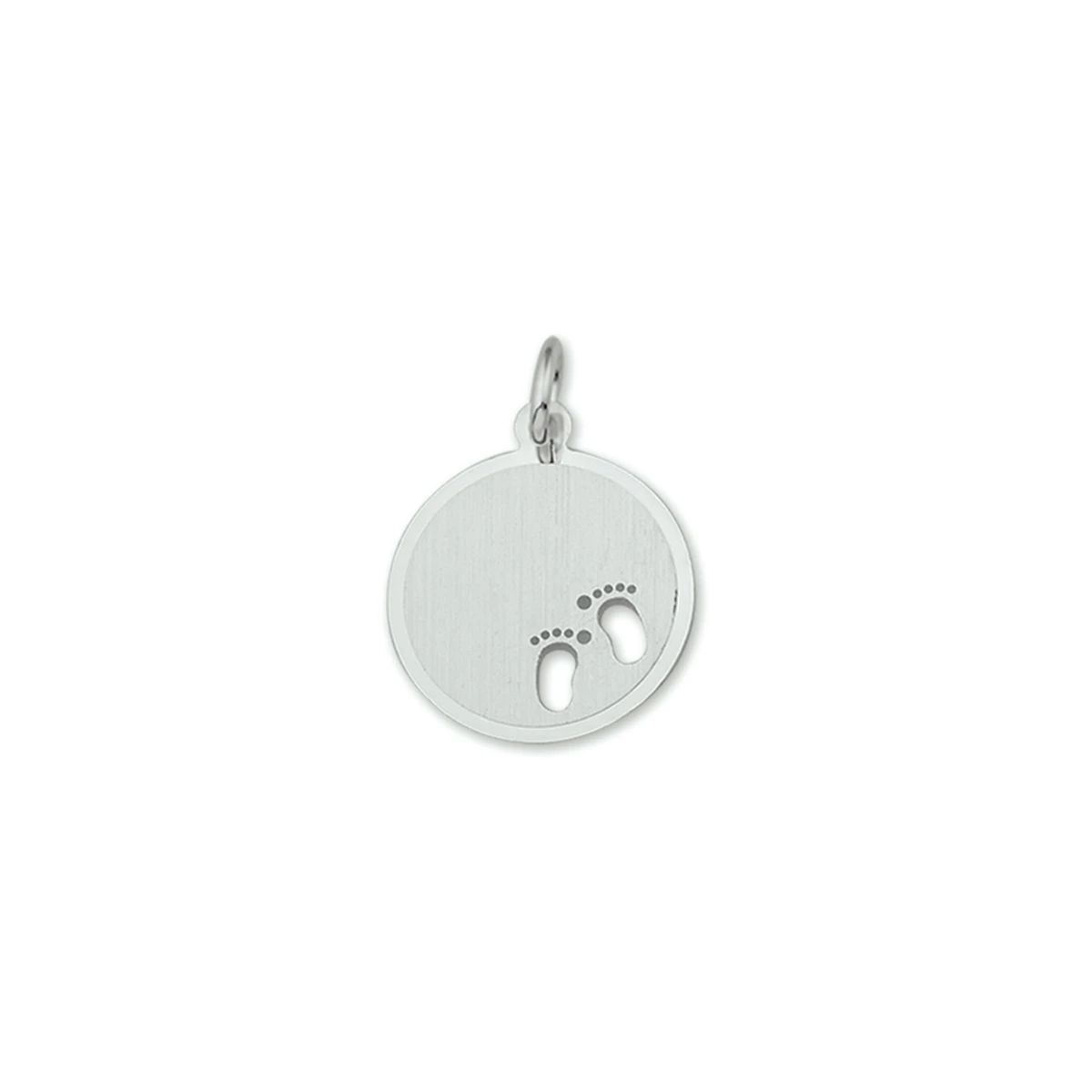 graveerhanger gestanste voeten zilver gerhodineerd