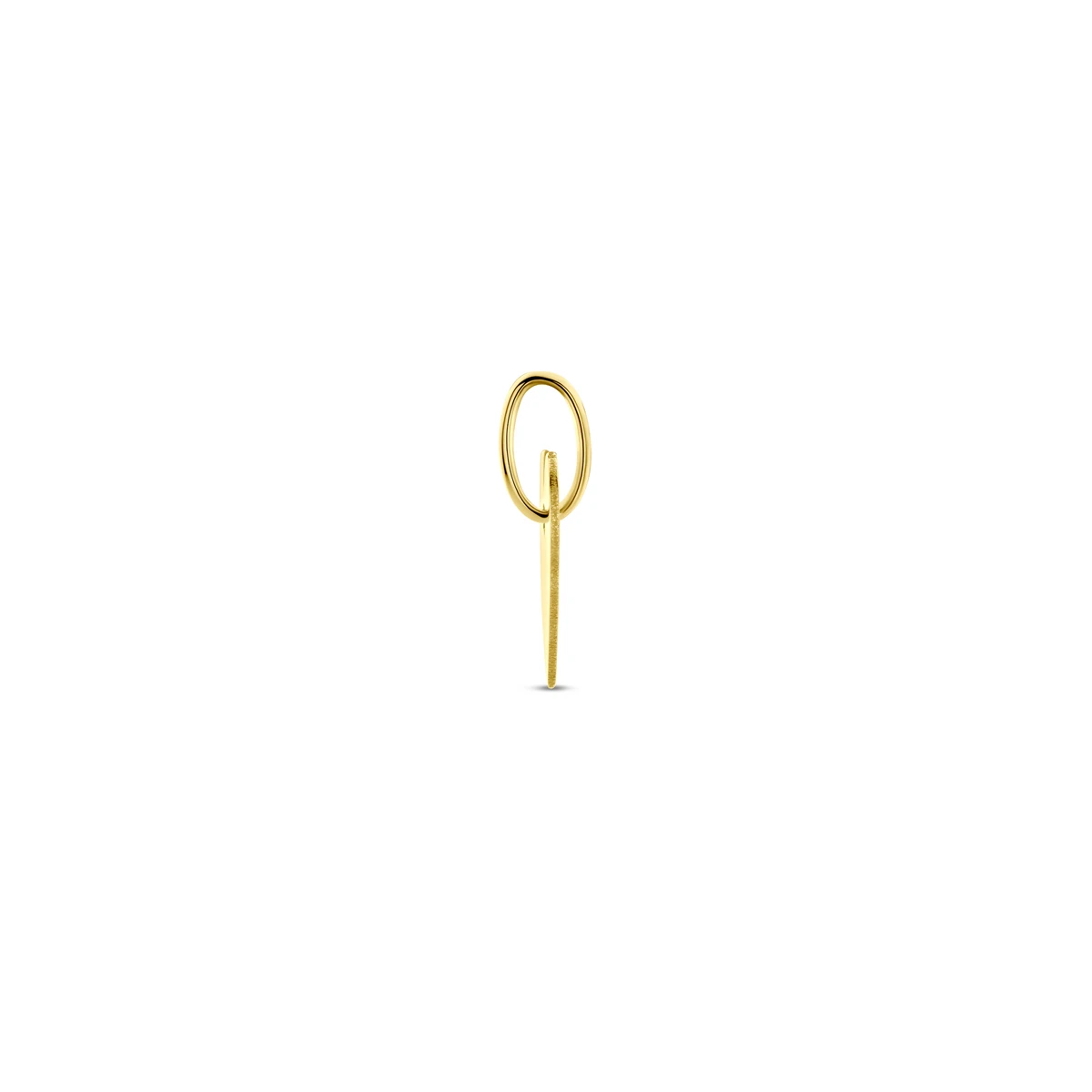 graveerhanger hart 14K geelgoud