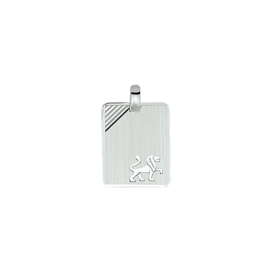 graveerhanger sterrenbeeld gediamanteerd zilver gerhodineerd