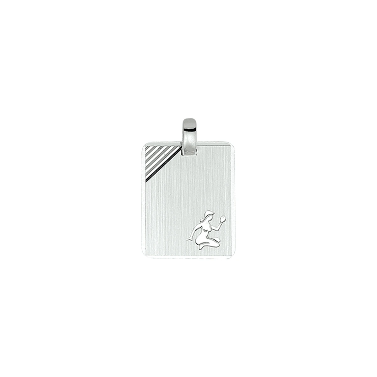 graveerhanger sterrenbeeld gediamanteerd zilver gerhodineerd